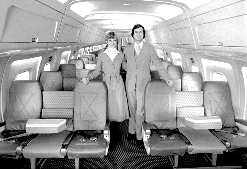 Illustration for article titled Trump Supporters Claim First Class Armrests Couldn't Move in the 1980s, Which Is a Lie